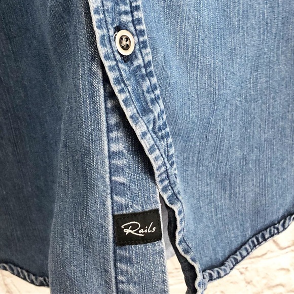 SOLR 🖤 Rails Men’s Beckford Dark Vintage Wash - Picture 5 of 8